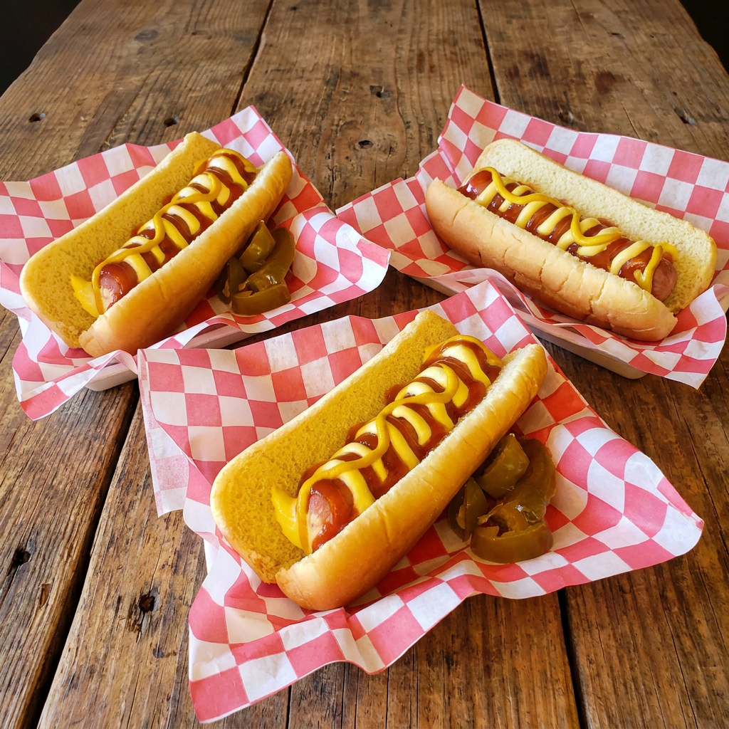 Combo 3 Hot Dogs Sencillos