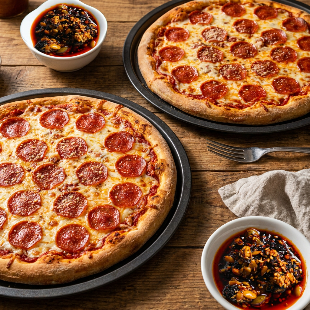 Combo 2 Pizzas Jumbo Peperoni+ 2 Dip