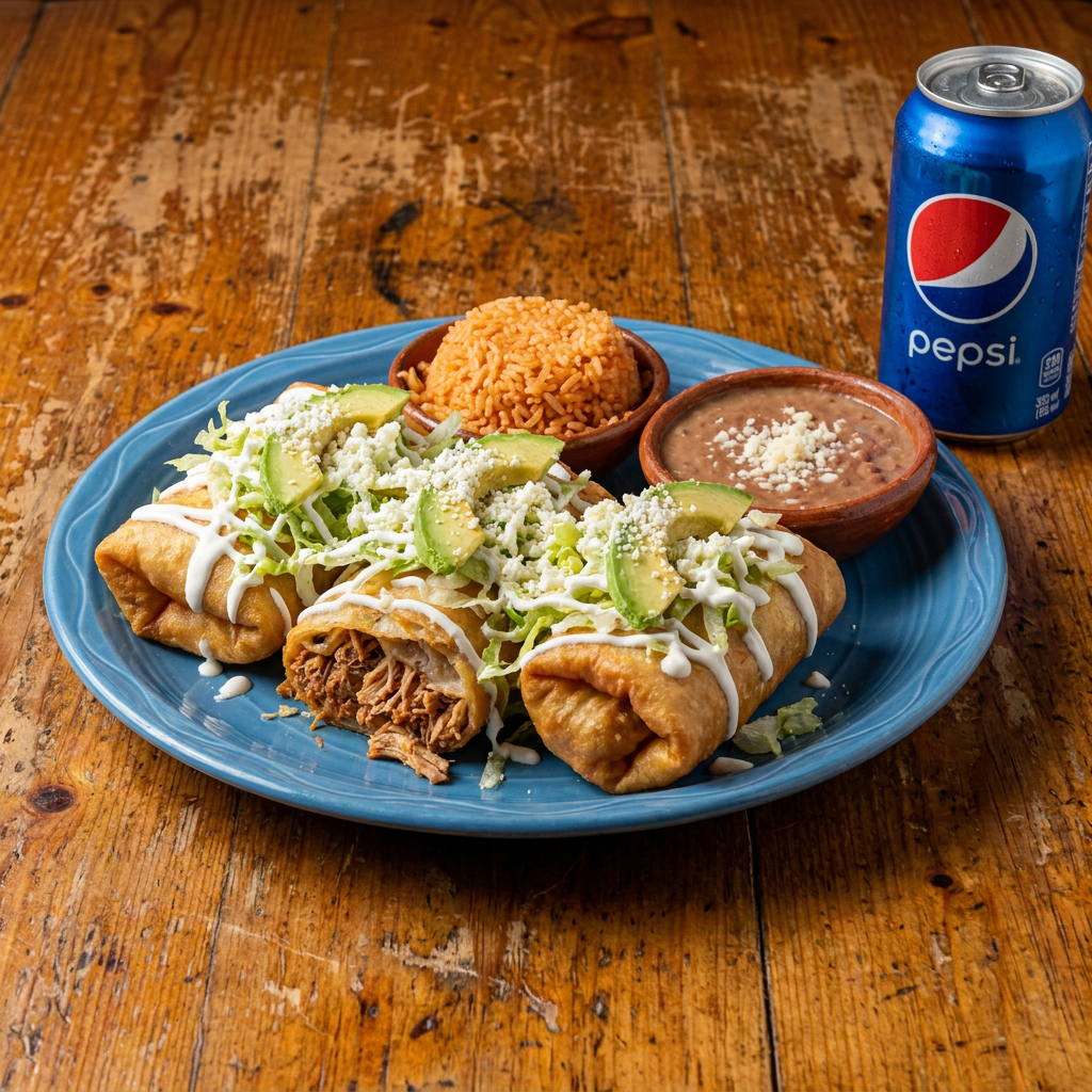 Combo Chimichagas + PEPSI