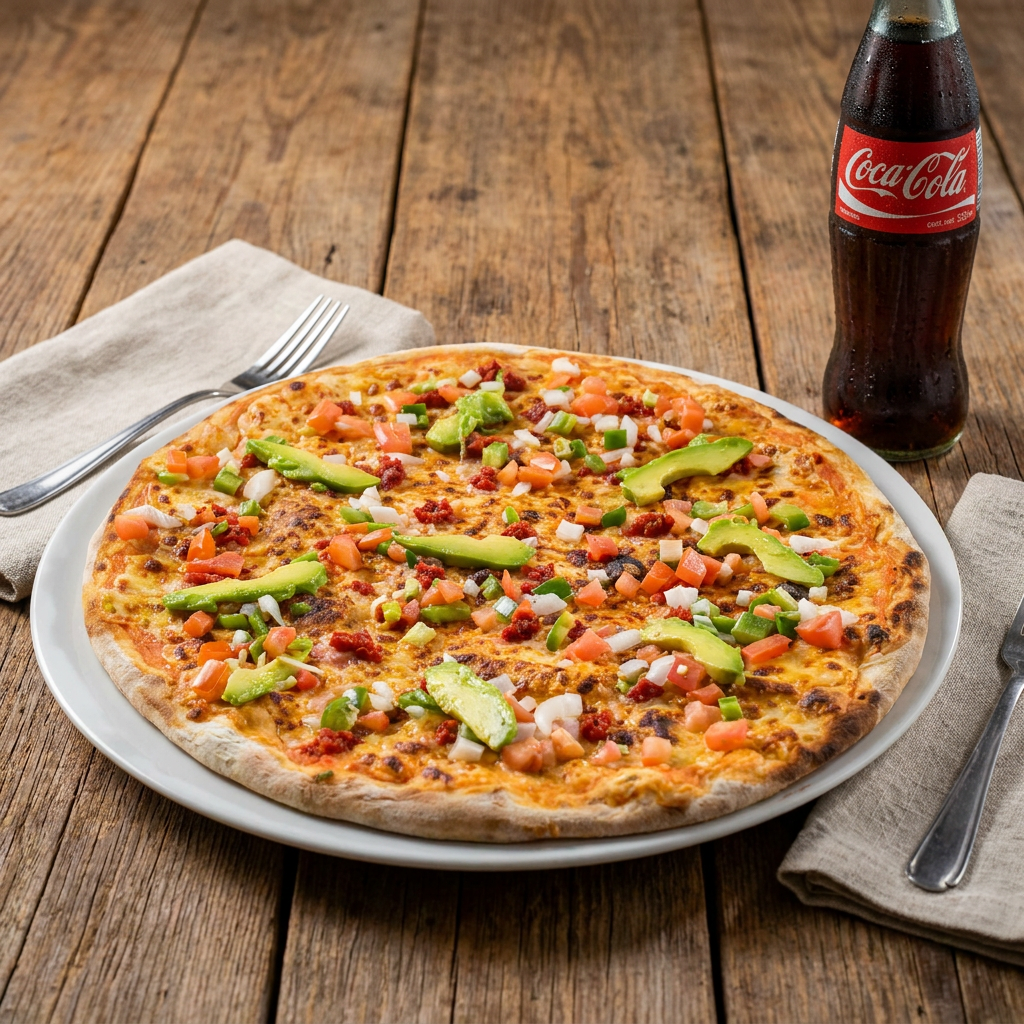 Pizza Mexicana + Coca Cola 355 ml*1