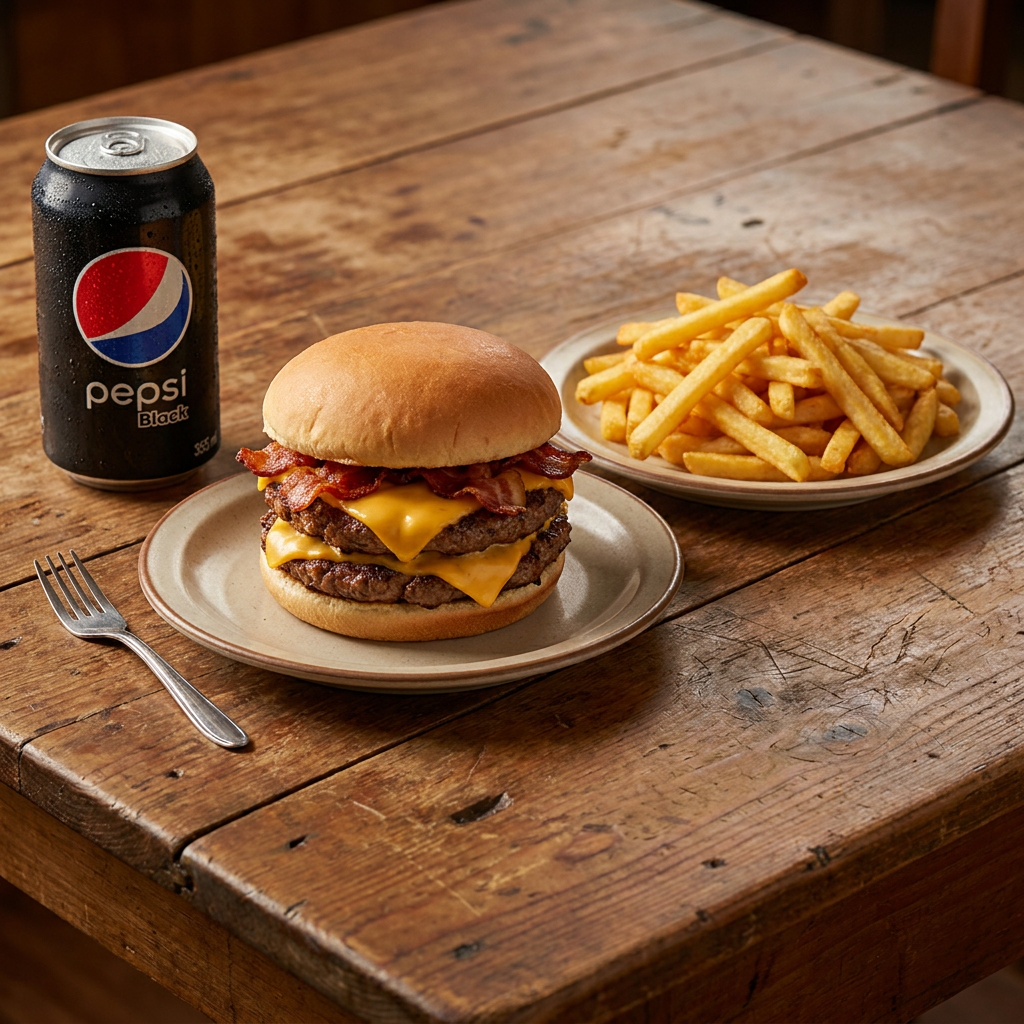 La Capis + Papas y Refresco 355 Ml