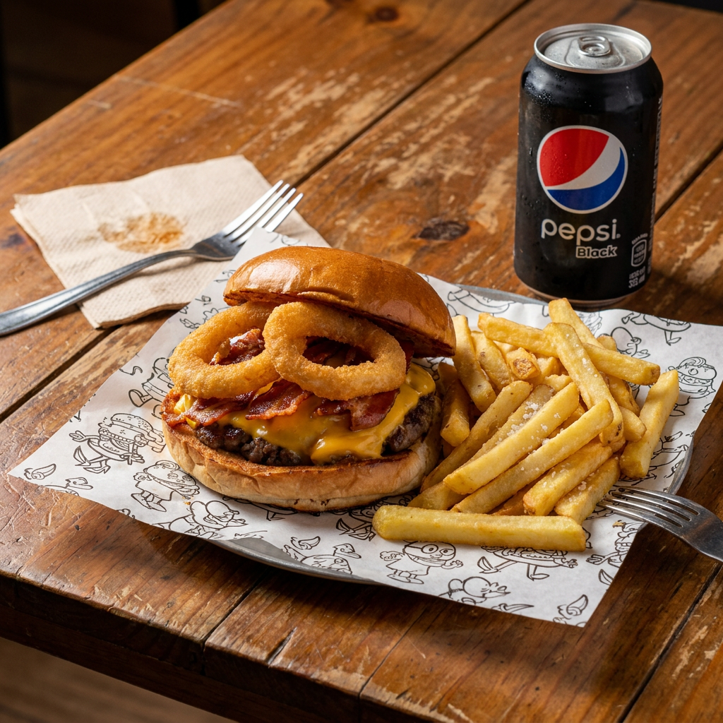 La Jefa + Papas y Refresco 355 Ml