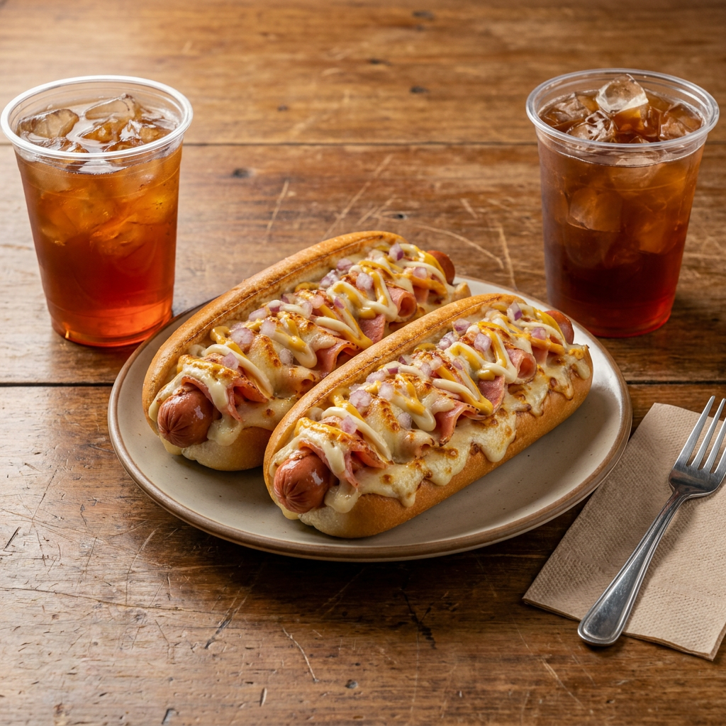 Combo 2 Hot Dog MR DOGO + 2 Té 500ML