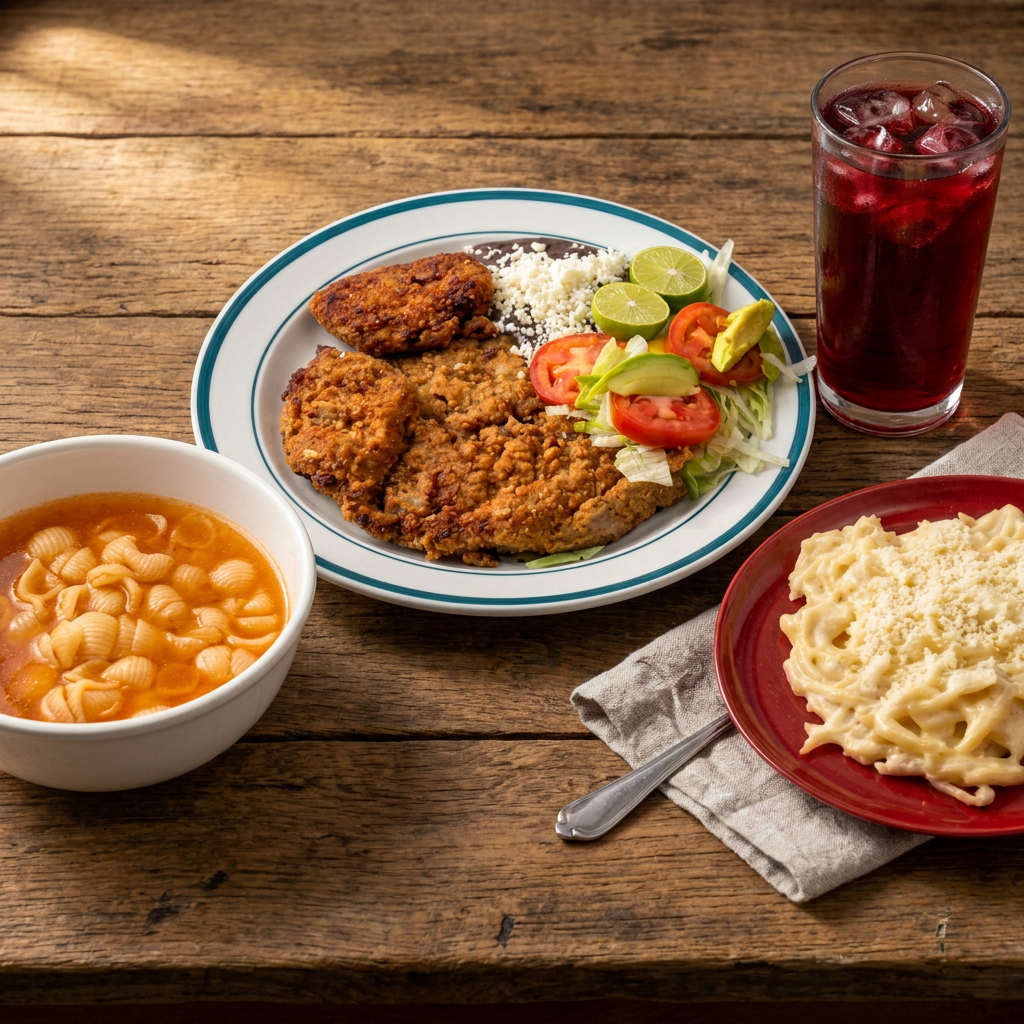 Comida Corrida - Milanesa Empenizada