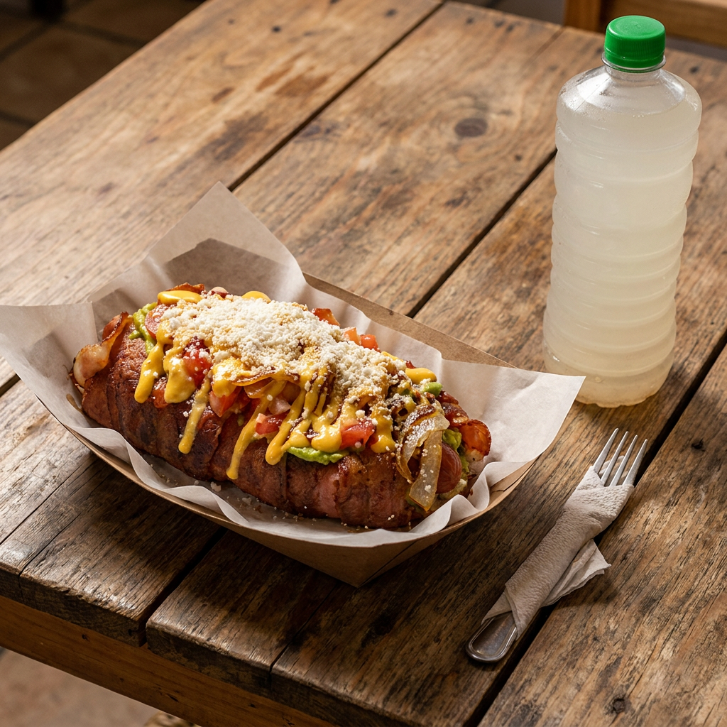 Bacon Dogo + Agua