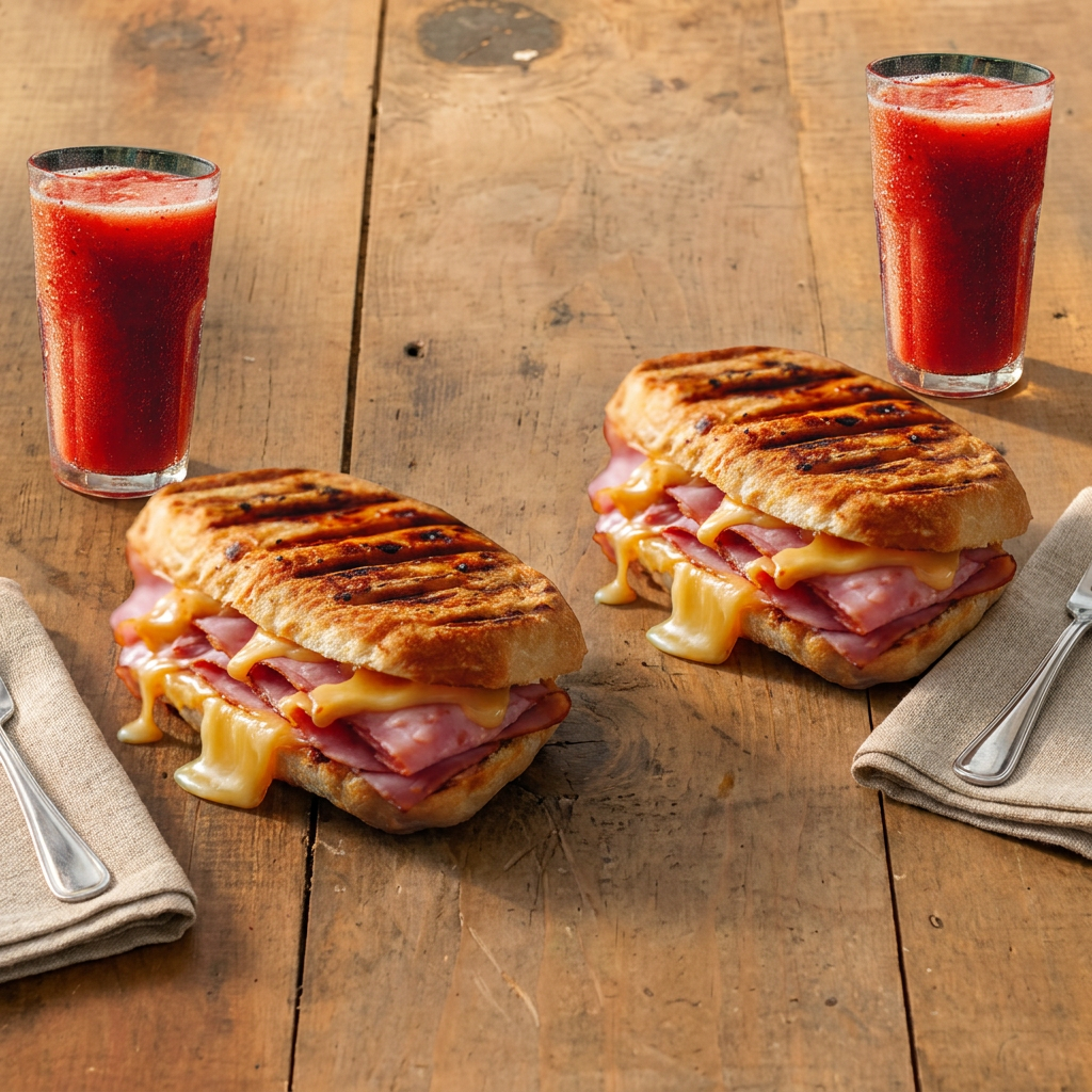 Para Compartir Sándwich de Jamón y Queso*2 + J 🍊