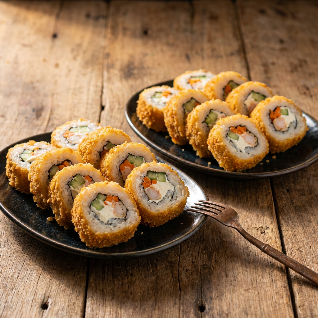 2 SUSHIS EMPANIZADOS