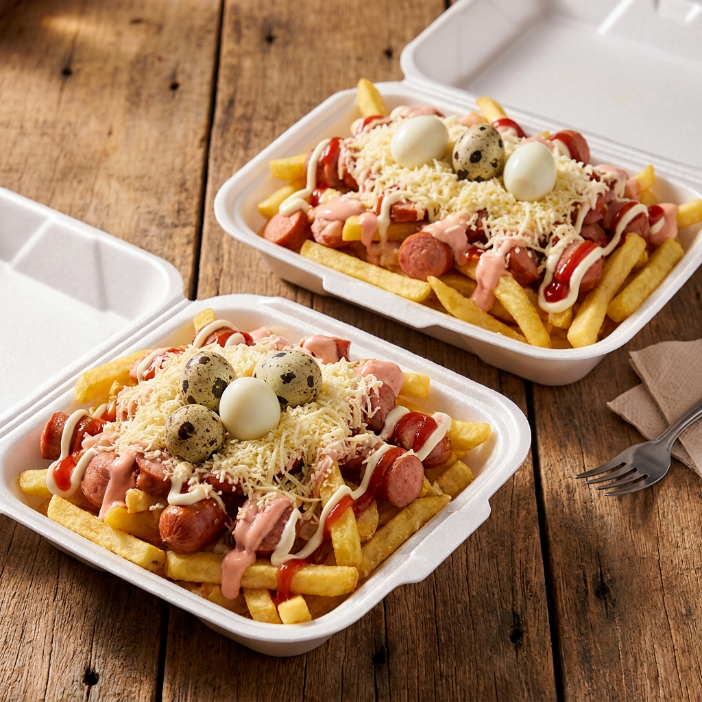 Combo Mundial Dos Salchipapas Sencillas