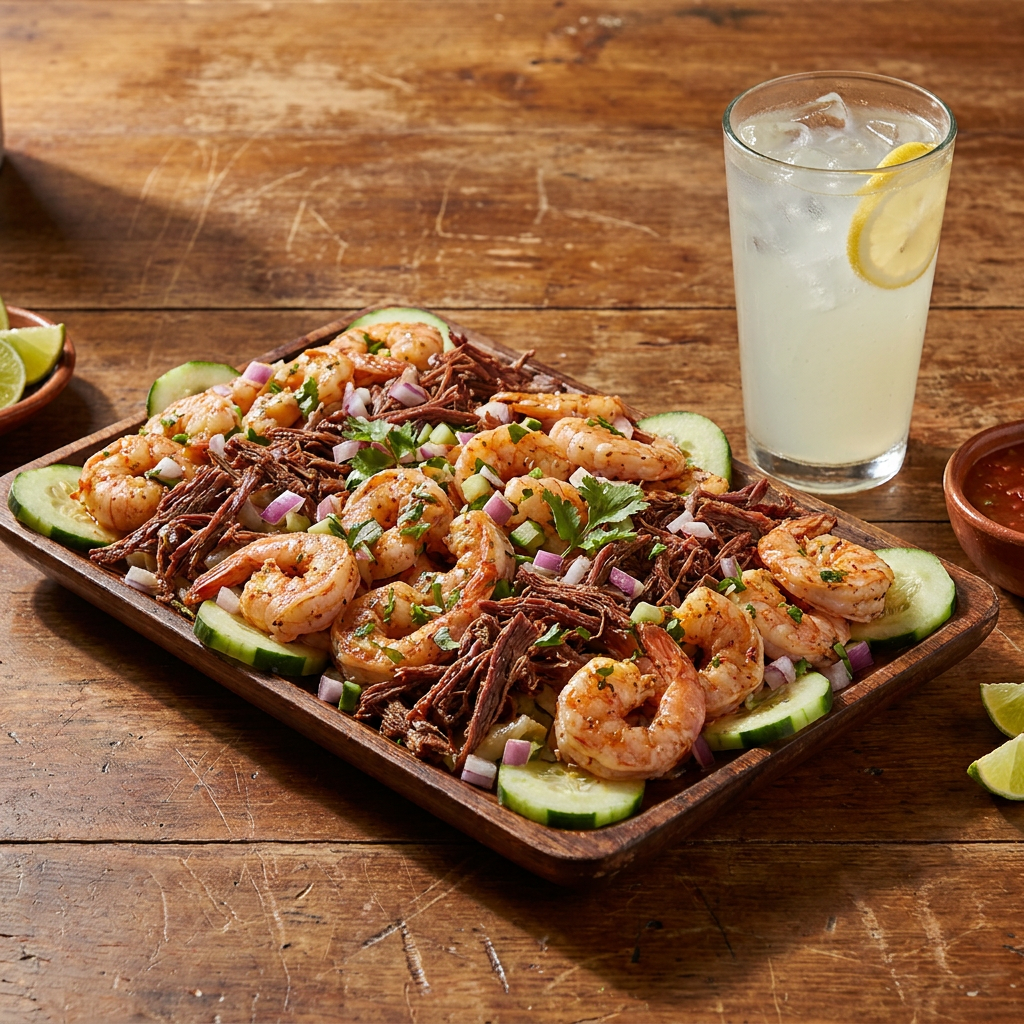Charola Aguachile Mixto