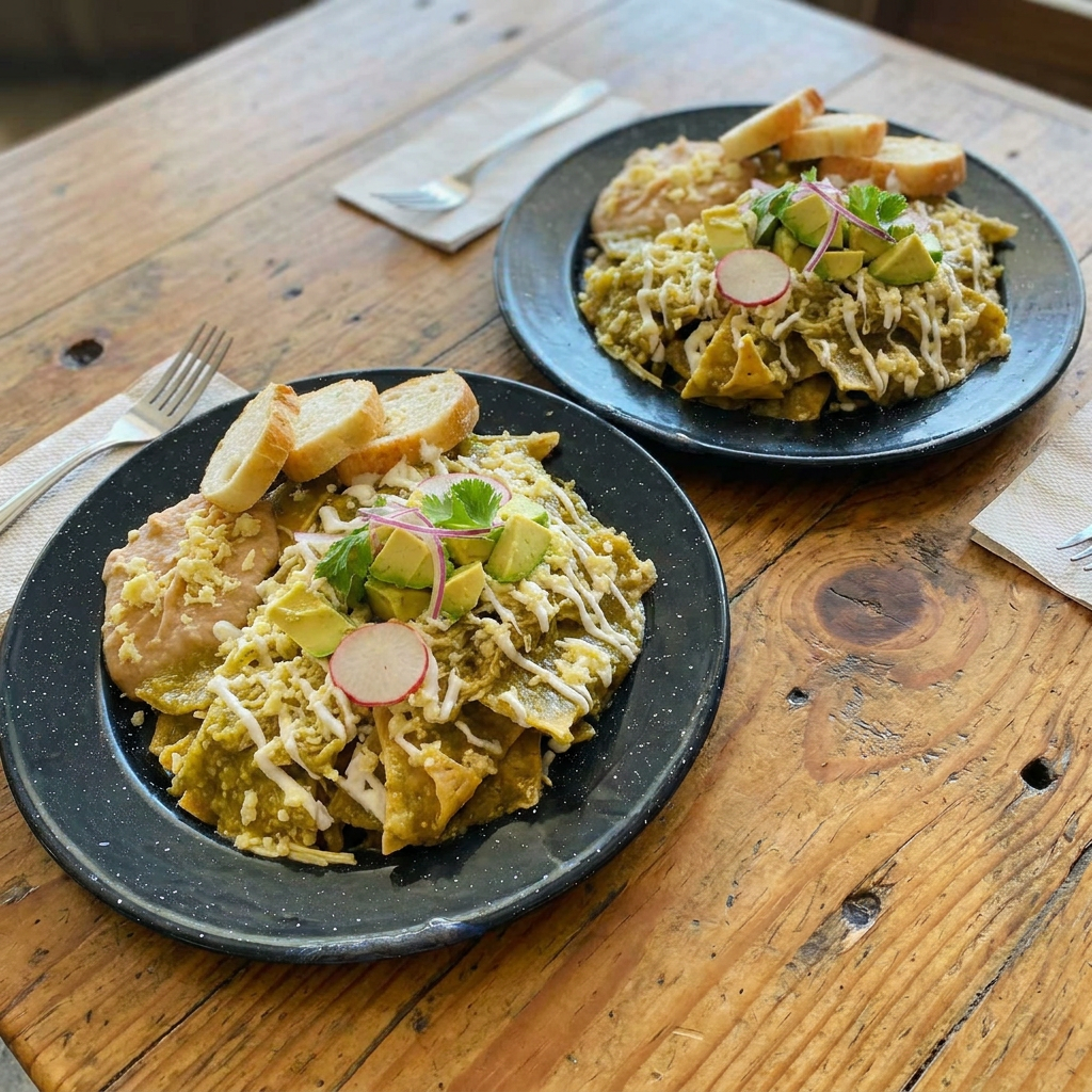 2 Ordenes de Chilaquiles Clásicos