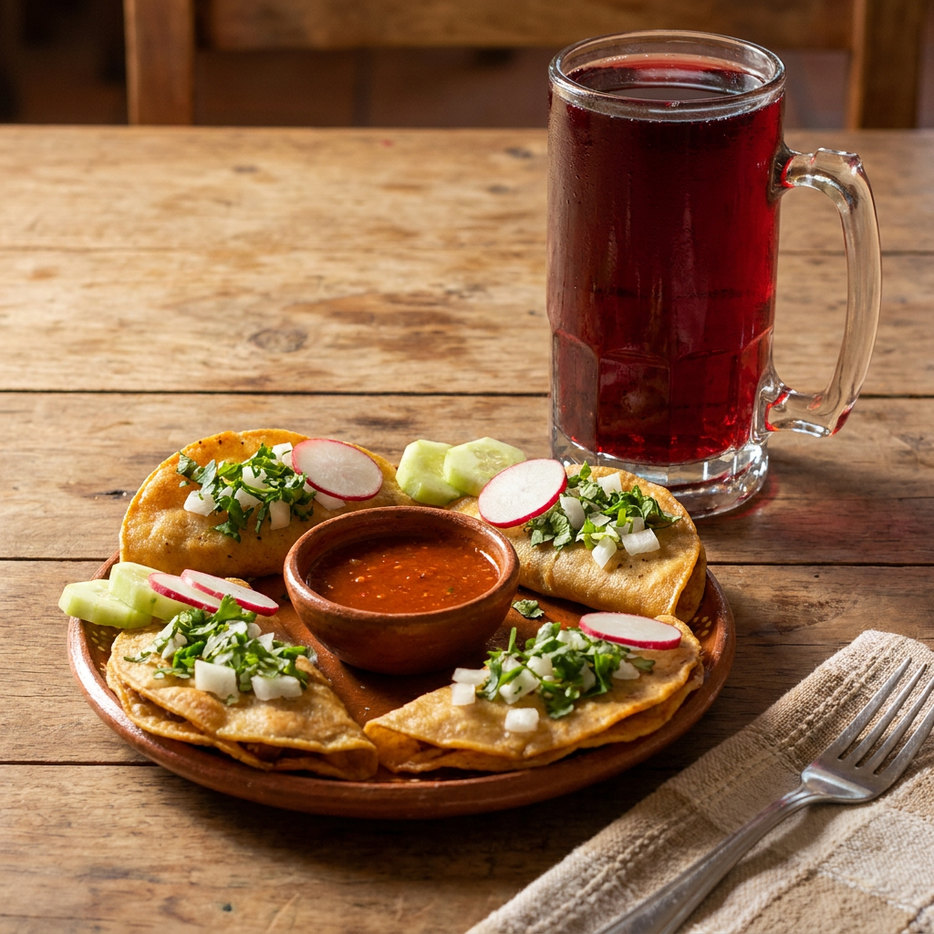 Combo 5 Tacos Dorados de Birria + 1 Agua 1 Lt