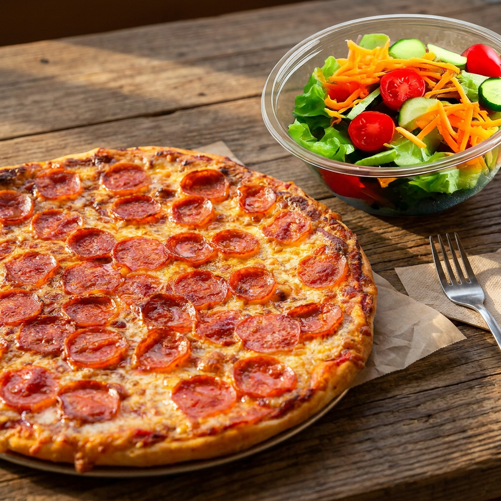 Combo Pizza + Ensalada