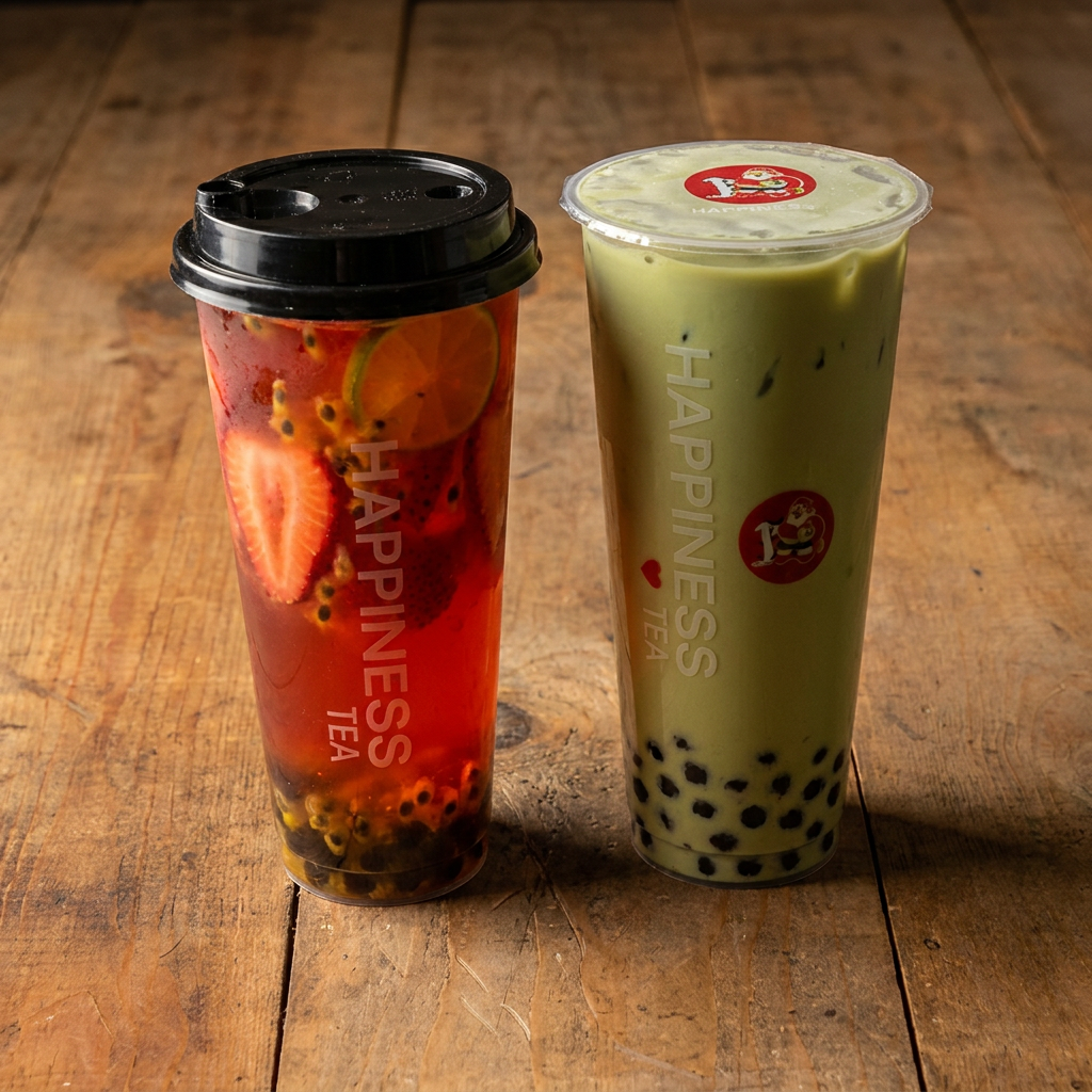 MilkTea 24oz (Elige Tu Sabor) + Fresh Fruit 24oz