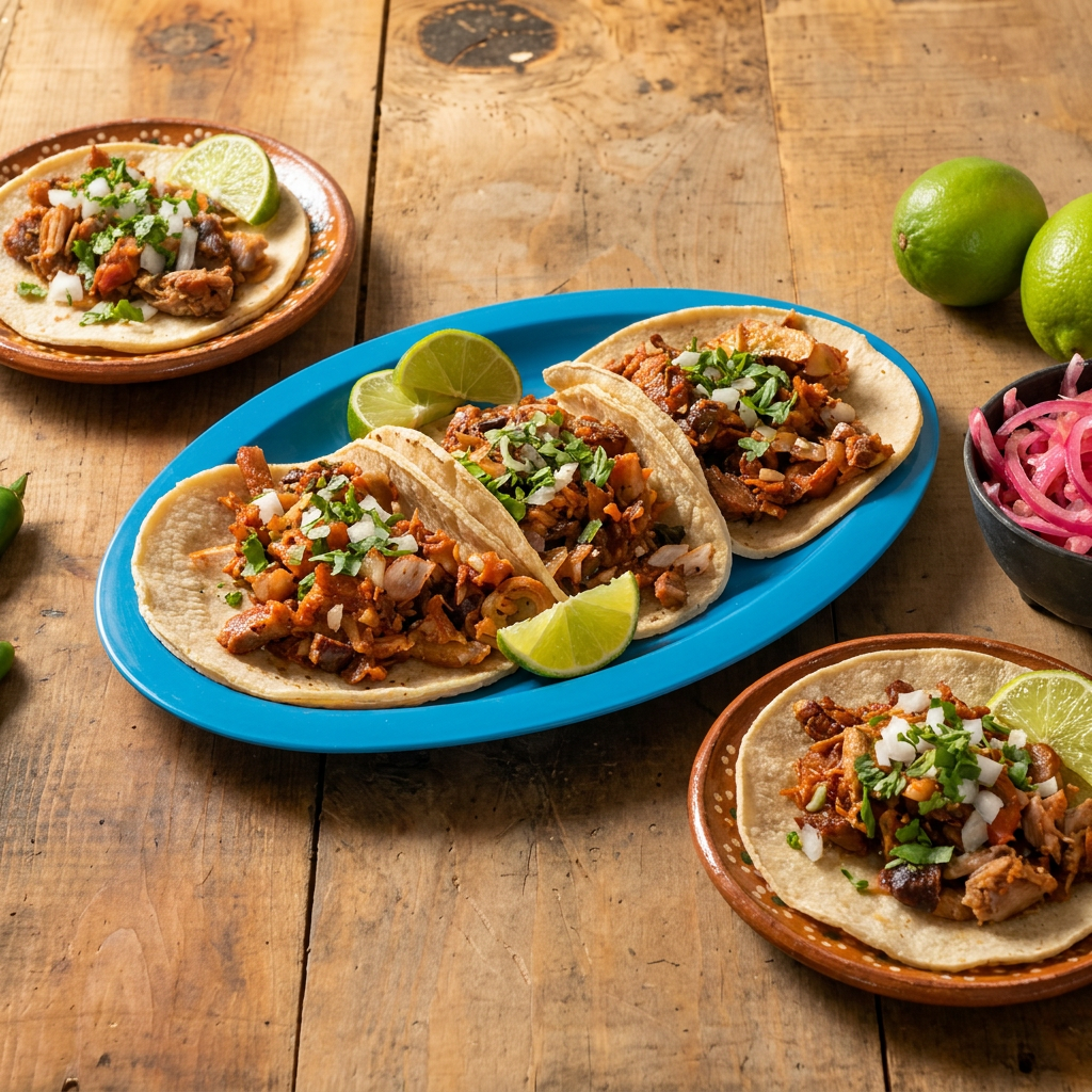 Orden de 5 Tacos de Carnitas de Surtida
