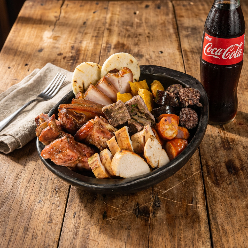 Picada Cuadrilátero + Coca Cocal 400ml