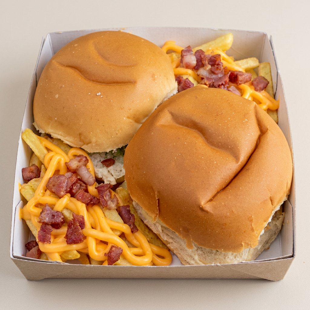 2 x Saladas+ Batata fritas especial
