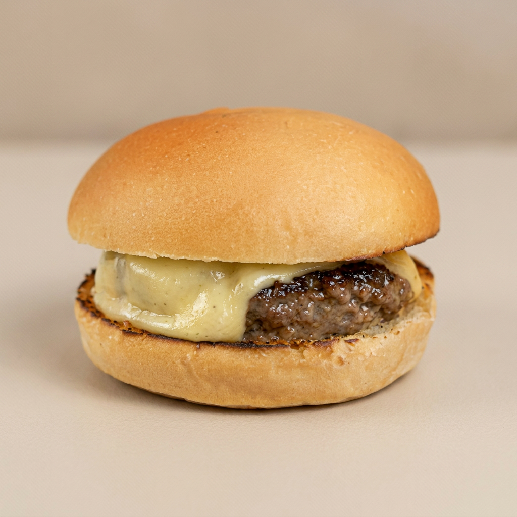 O '1300 - Burguer Simples' é um exemplar irresistível da nossa categoria 'Hambúrguer'. Com um saboroso hambúrguer artesanal de 160 gramas, cuidadosamente preparado e generosamente servido em um pão macio e fresco, especialmente selecionado para realçar os sabores robustos da carne. Este prato é uma homenagem ao clássico hambúrguer, feito com simplicidade e excelência, apostando na qualidade dos ingredientes e na perfeição do preparo. É a opção perfeita para quem aprecia a essência do verdadeiro hambúrguer.