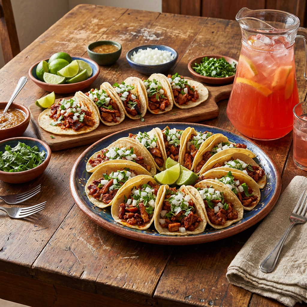 Combo 10 Tacos para 20 + Agua
