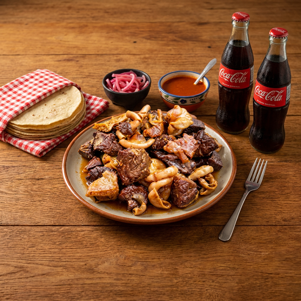Combo Kilotes Pa´4 (1 Kg+Tortillas+4Cocas)