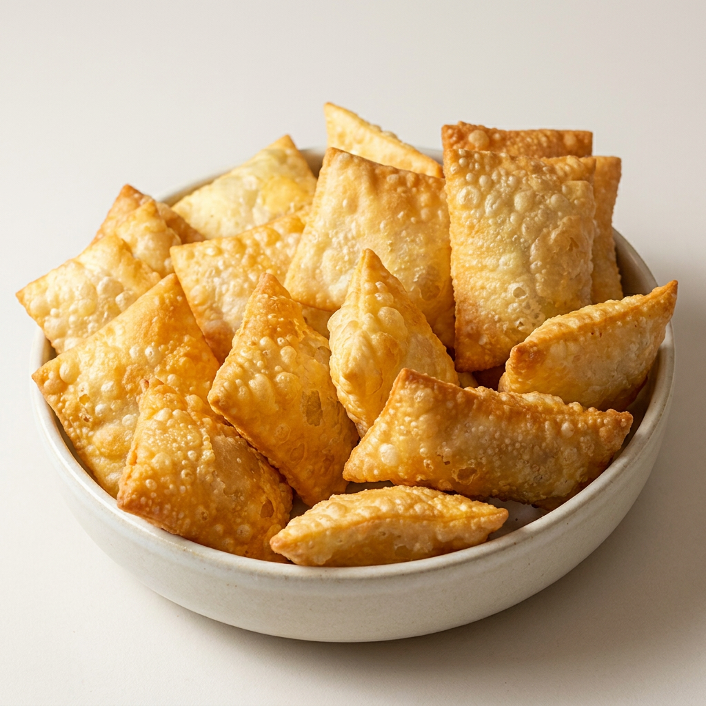 Mini Pastel de Carne
Recheio clássico de carne moída perfeitamente temperada, úmida e saborosa, envolta em uma massa fina e super crocante.
Mini Pastel de Queijo
O queridinho de todos! Muito queijo muçarela derretido em uma massa frita na hora e sequinha.
Mini Pastel de Presunto e Queijo
A combinação perfeita e tradicional de presunto e queijo muçarela derretido. Saboreie cada mordida!
Mini Pastel de Pizza
O clássico sabor de pizza: queijo muçarela derretido com um toque especial de orégano. Aromático e delicioso!