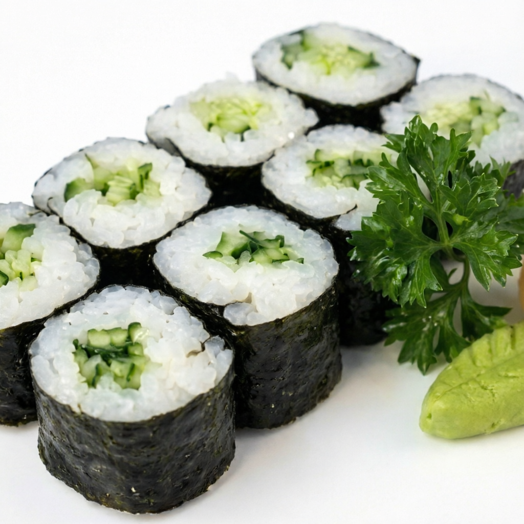 Pepino, shari,nori