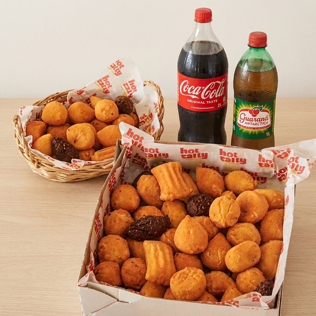 selecione seus sabores