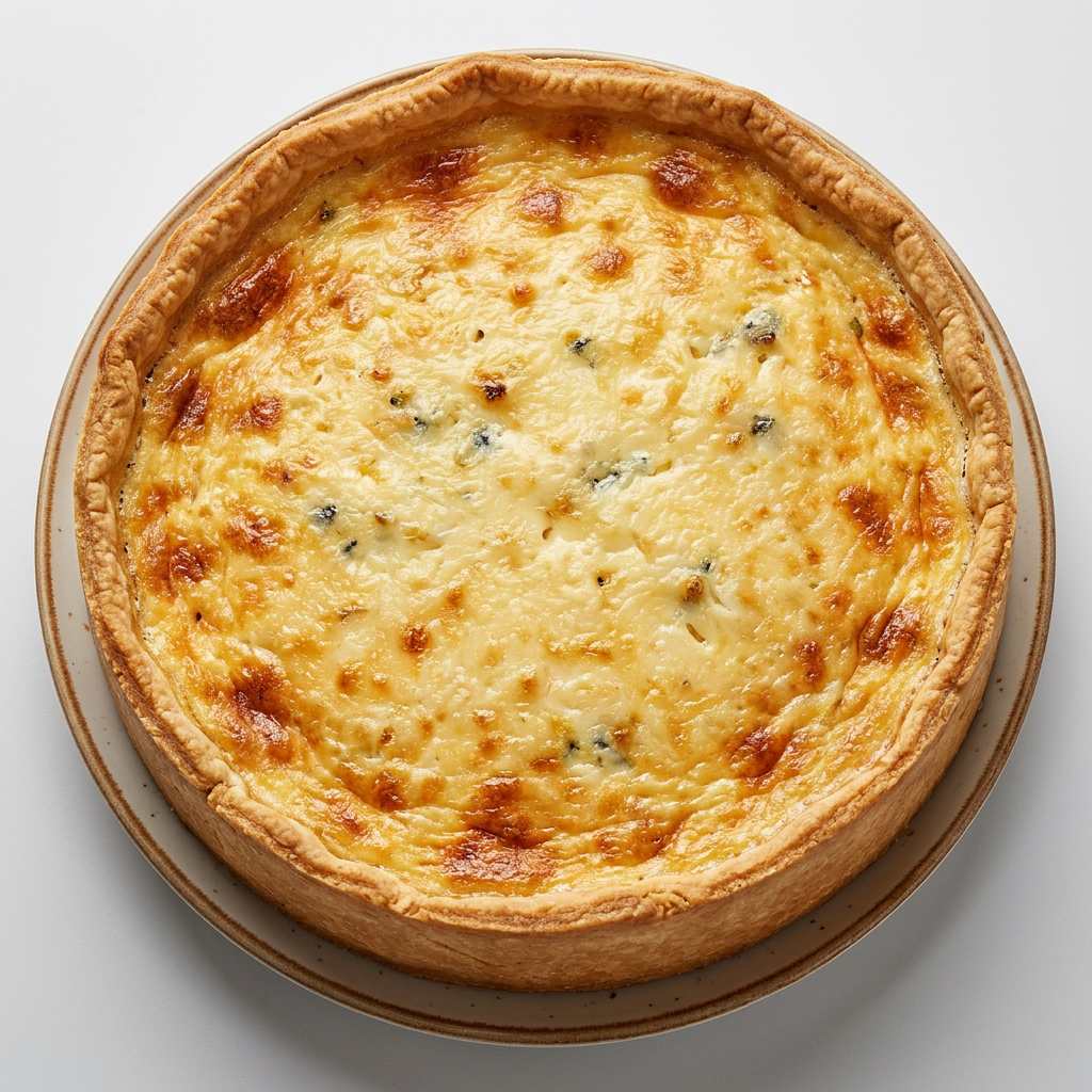 Massa deliciosa, sabor suave de 4 queijos.
