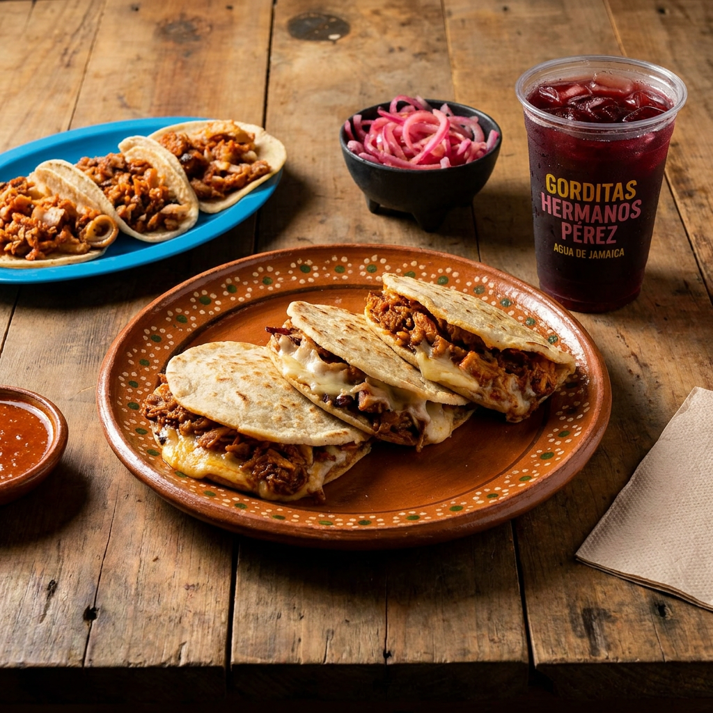 Combo 3 Gorditas + AGUA