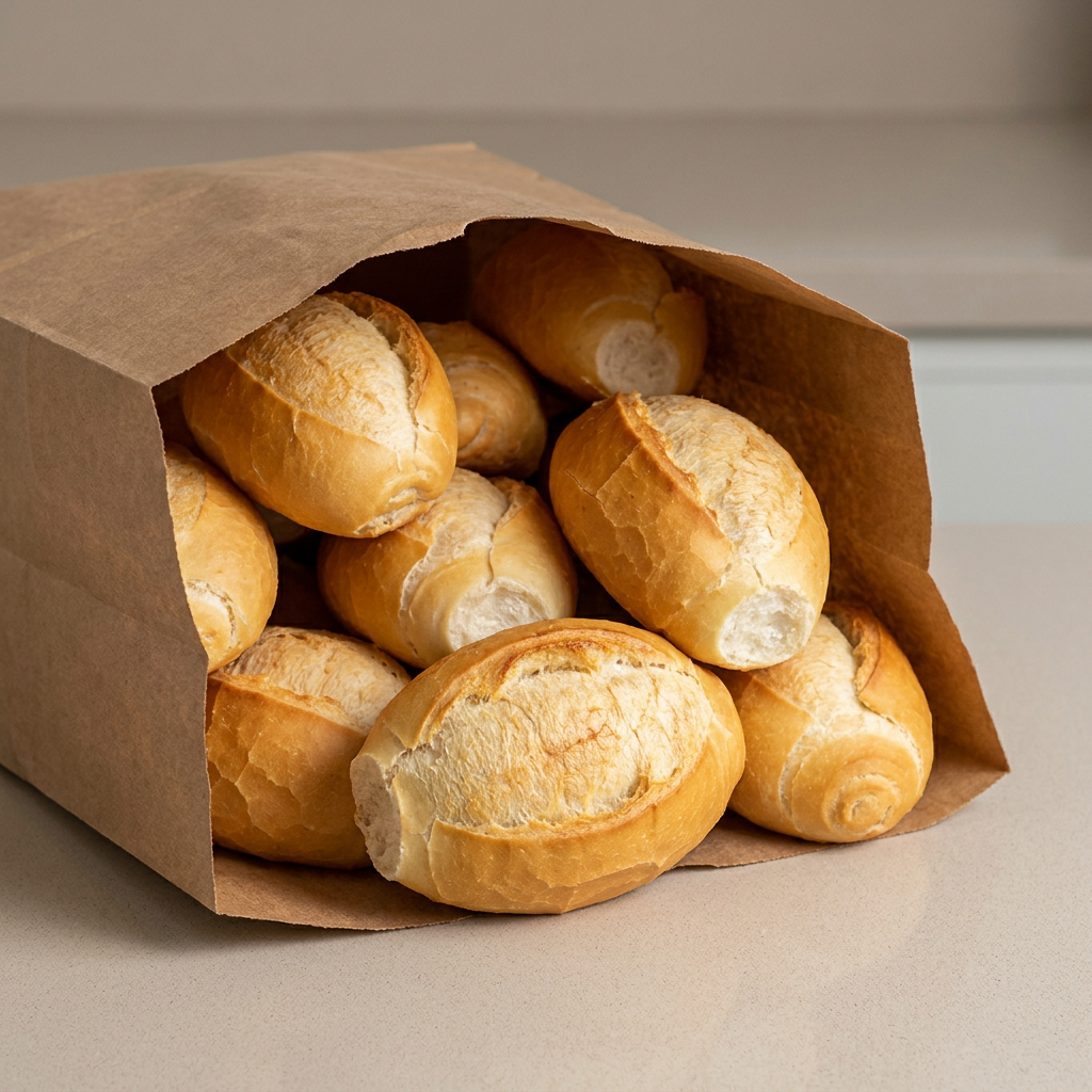 Delicioso Pão Francês Fabricação Própria