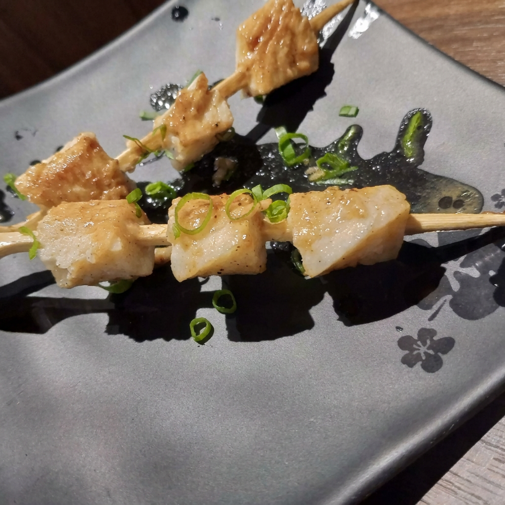 Delicioso Peixe Branco Grelhado No Espetinho