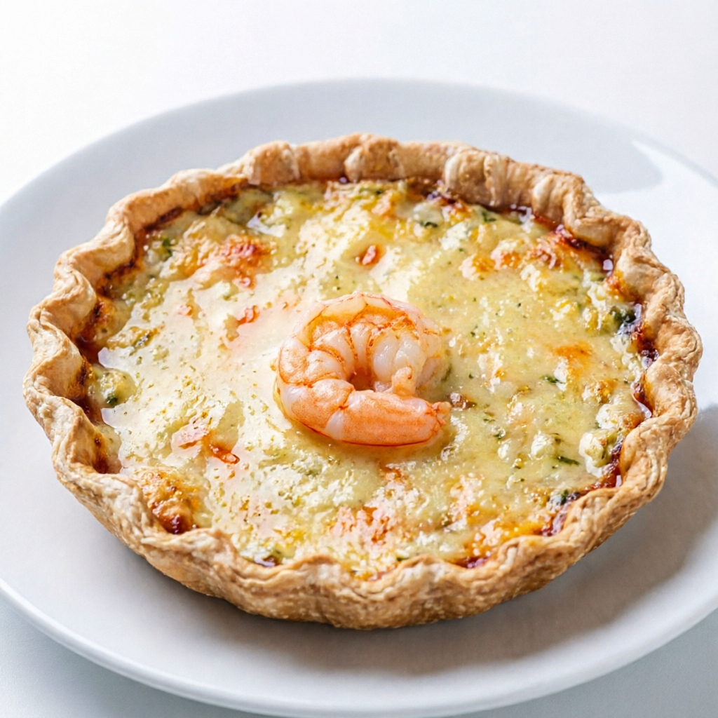 Deliciosa casquinha de camarão.