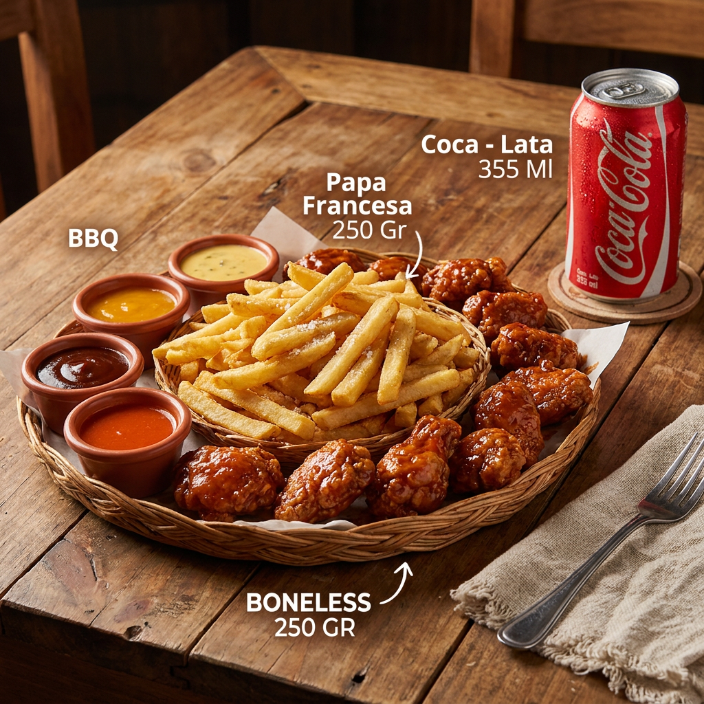 Combo Boneless Clásico
