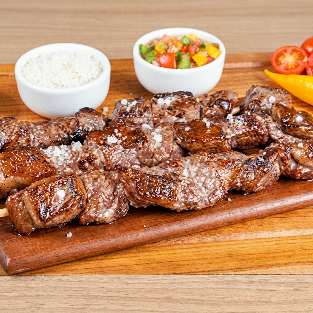 Espeto de Picanha (Com Gordura).
