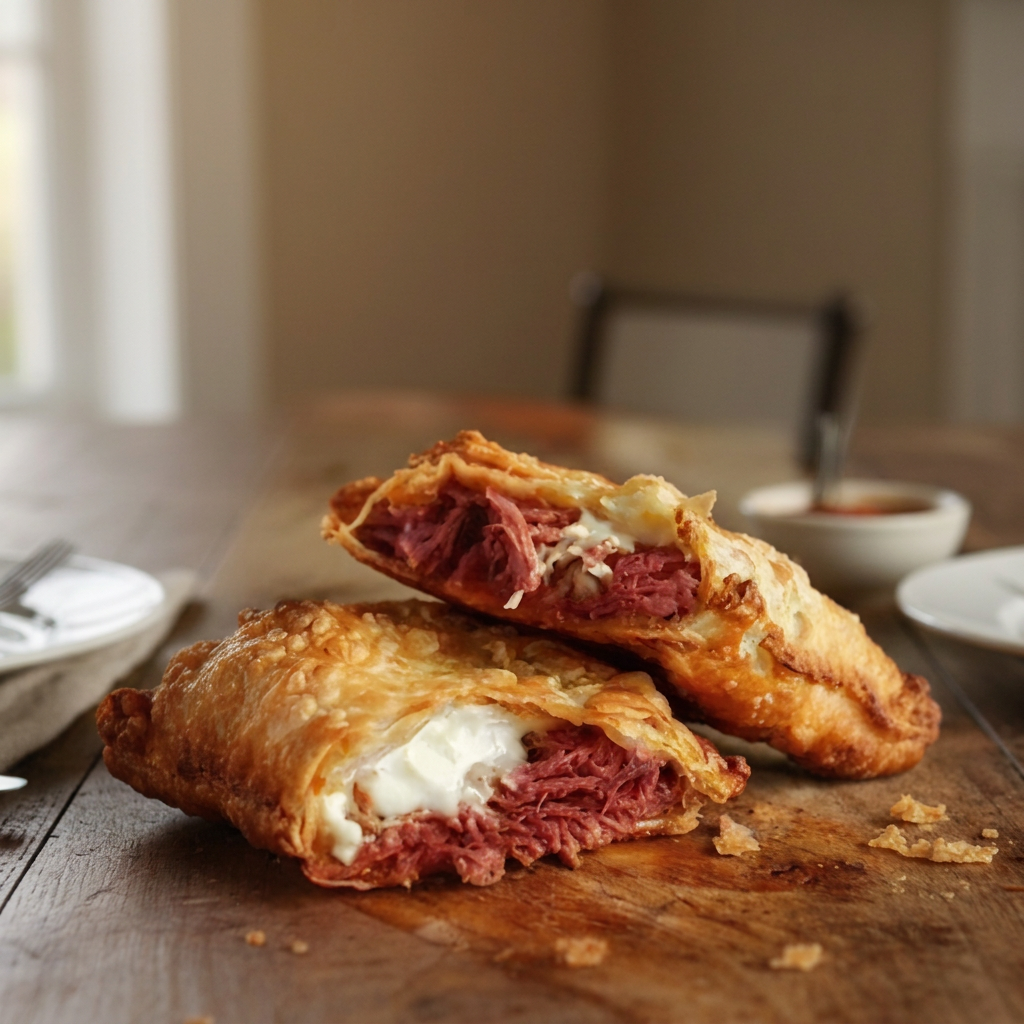 Carne seca, cebola e catupiry