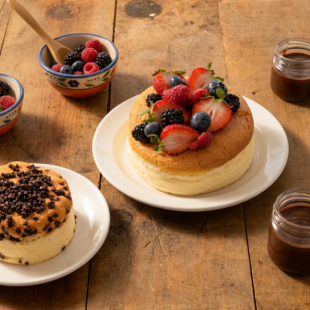 Chispas de Chocolate + Frutos Rojos