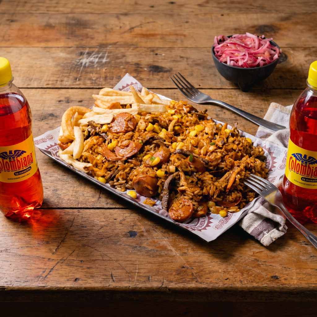 Arroz chino Duo + 2 Bebidas