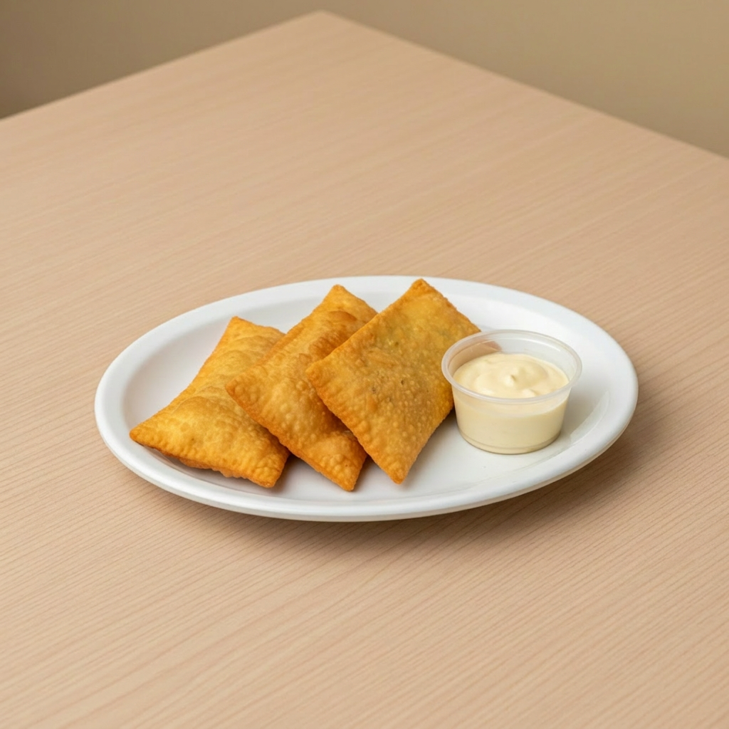 3 pastéis + 1 caldo de cana 500ml Obs.: Não é possível alterar os recheios.