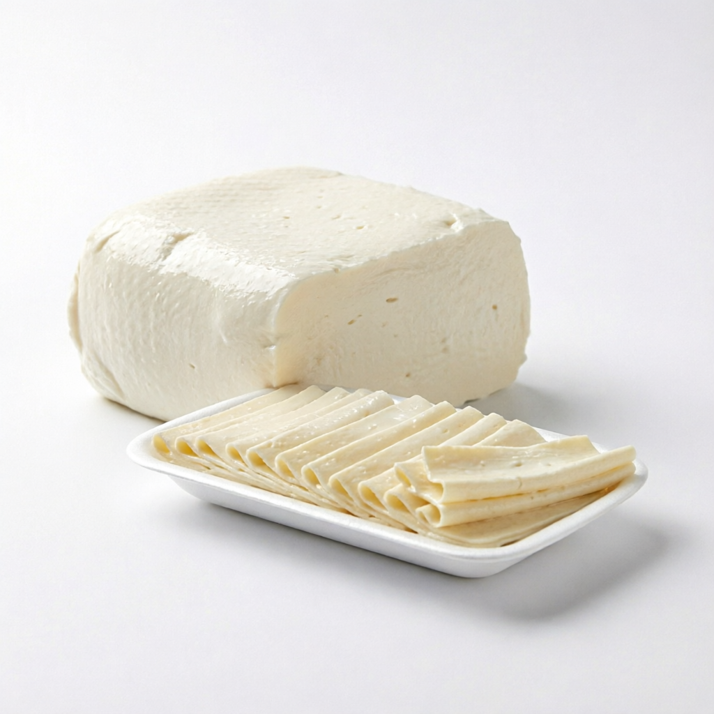 100g de mussarela fatiada.