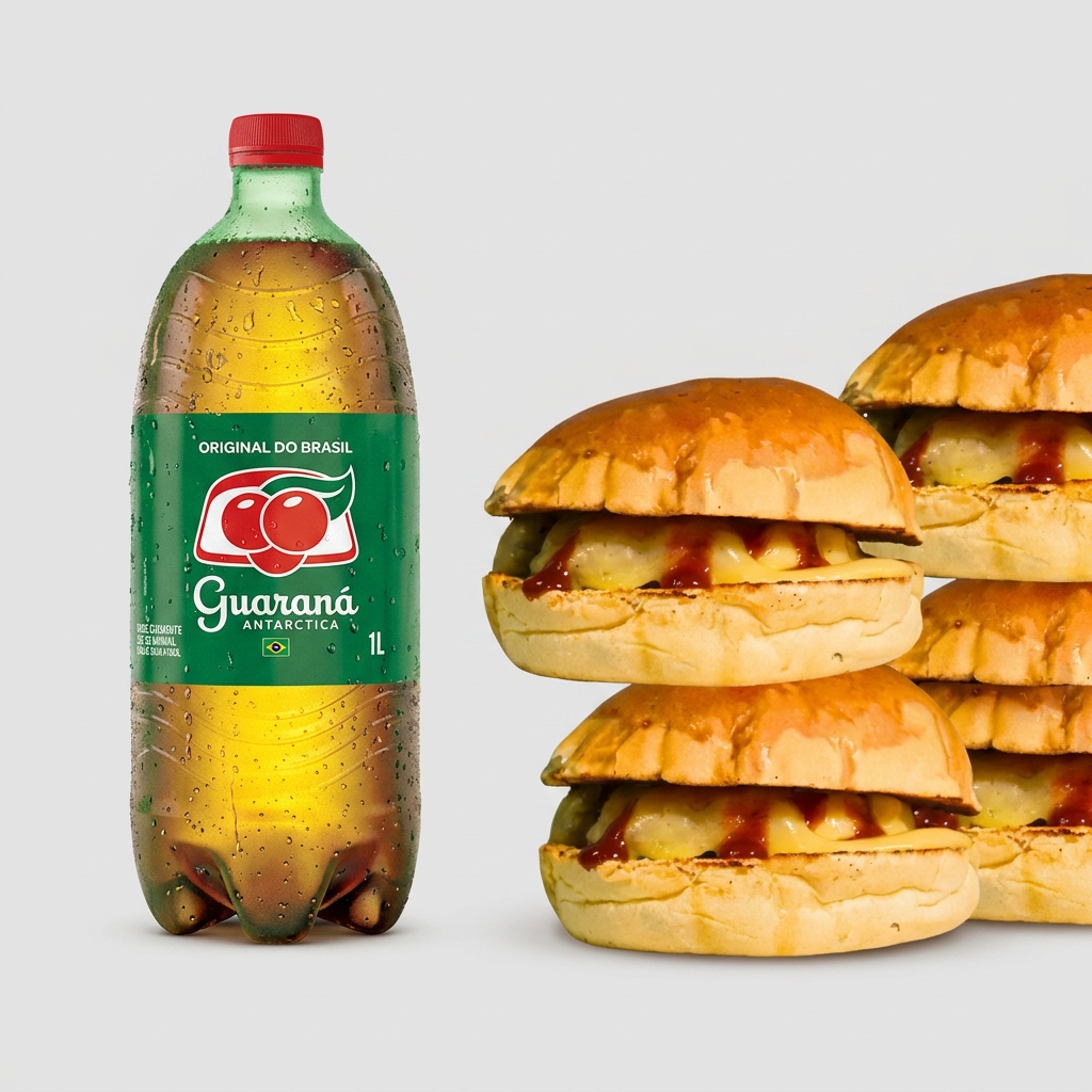 4 Classic Burger e 1 Guaraná 1L