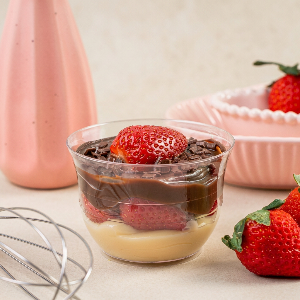 Bombom de Morango: Um Retorno à Doçura da Infância! Desfrute da nostálgica doçura da infância com nosso irresistível bombom de morango. Cada mordida é uma viagem no tempo, relembrando os momentos de alegria e doçura que marcaram nossos dias de criança. Deixe-se envolver pelo sabor suave do morango combinado com a indulgência do chocolate, uma verdadeira celebração da infância em cada pedacin
