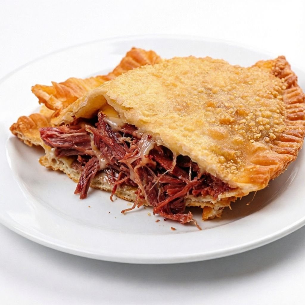 Pastel de Carne Seca
Uma combinação irresistível: carne seca desfiada, bem temperada, dentro de um pastel sequinho e crocante. Sabor marcante, perfeito para quem ama recheios tradicionais com um toque especial.
