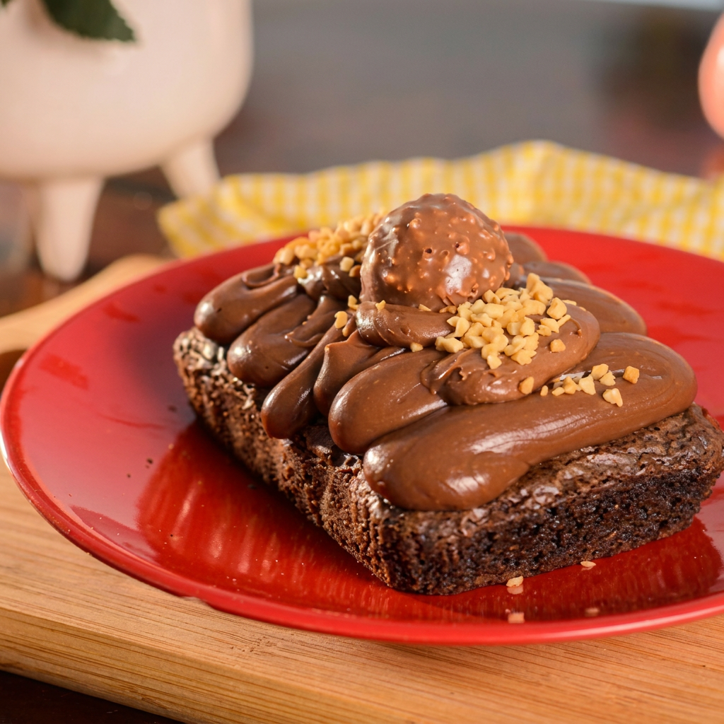 Brownie ferrero