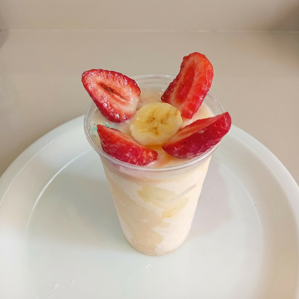 Delicioso creme de cupuaçu bem gelado e cremoso. Acompanha 3 acompanhamentos grátis á sua escolha.