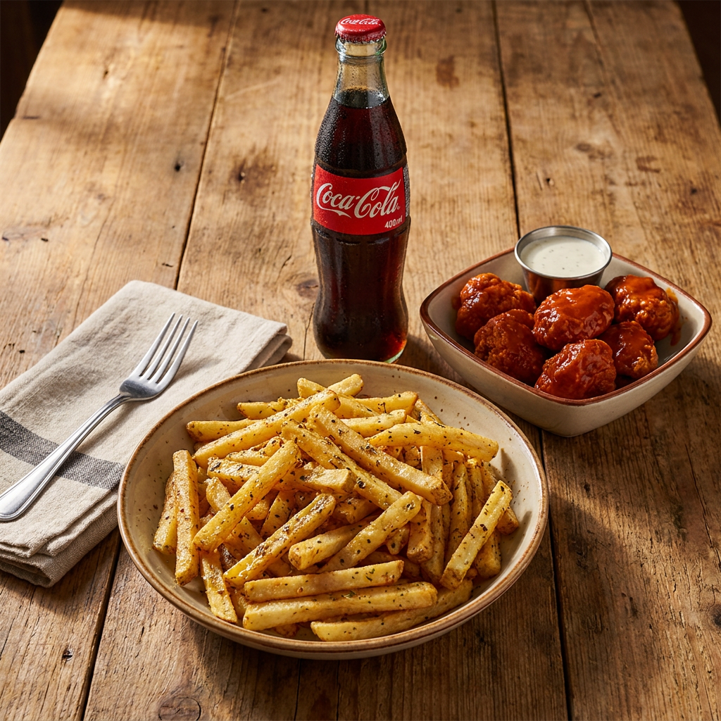 Combo 6 Boneless + Papas + Refresco