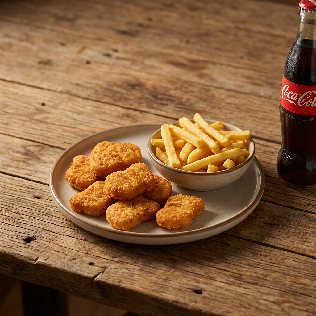 Combo Nuggets + Papas + Refresco