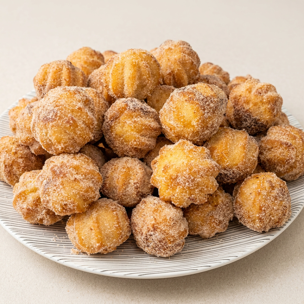 100 churros. Opção doce para mesa de festa.