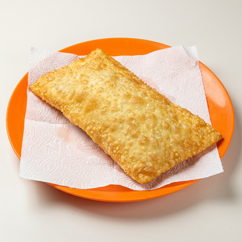 Recheado de bacon e queijo mussarela