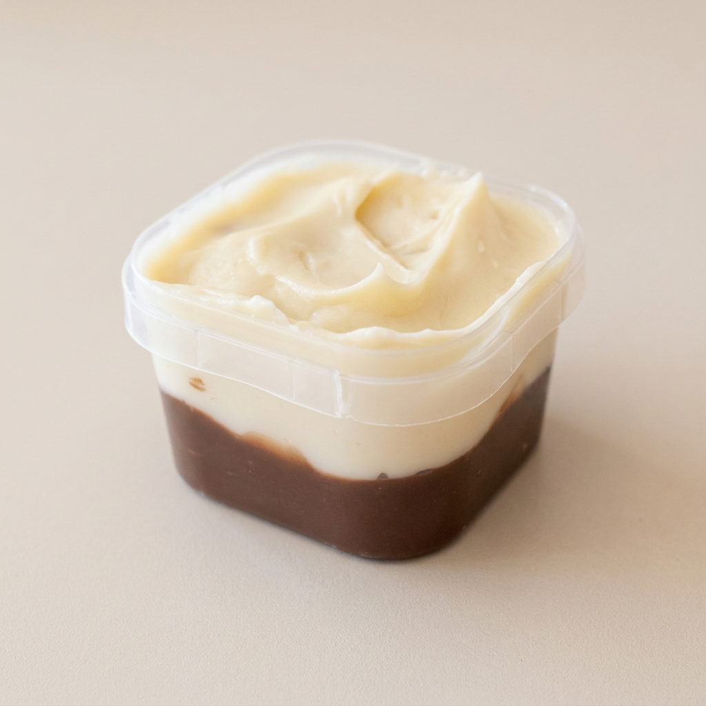 Brigadeiro cremoso de chocolate Belga e creme de Ninho. Peso médio 200g
