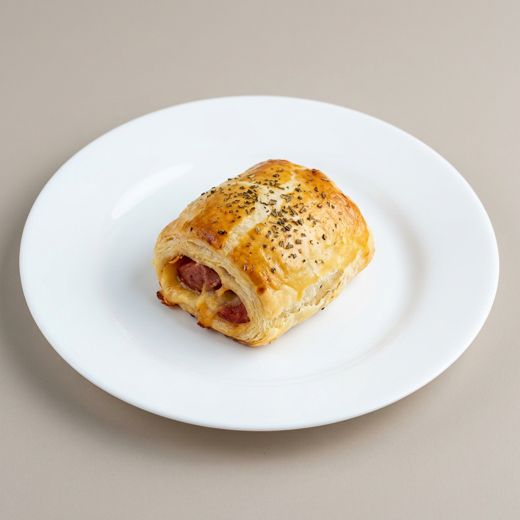 Desfrute de nosso delicioso 'Enroladinho de Calabresa Assado', um dos destaques da nossa categoria 'Salgados Grandes Artesanais'. Este prato artesanal é habilmente preparado com uma suculenta linguiça calabresa, envolvida em uma massa leve e crocante que é assada à perfeição. Cada mordida traz a mistura perfeita de sabor intenso da calabresa com a textura deliciosamente gratificante da massa assada. Uma verdadeira delícia que promete uma experiência gastronômica inesquecível.