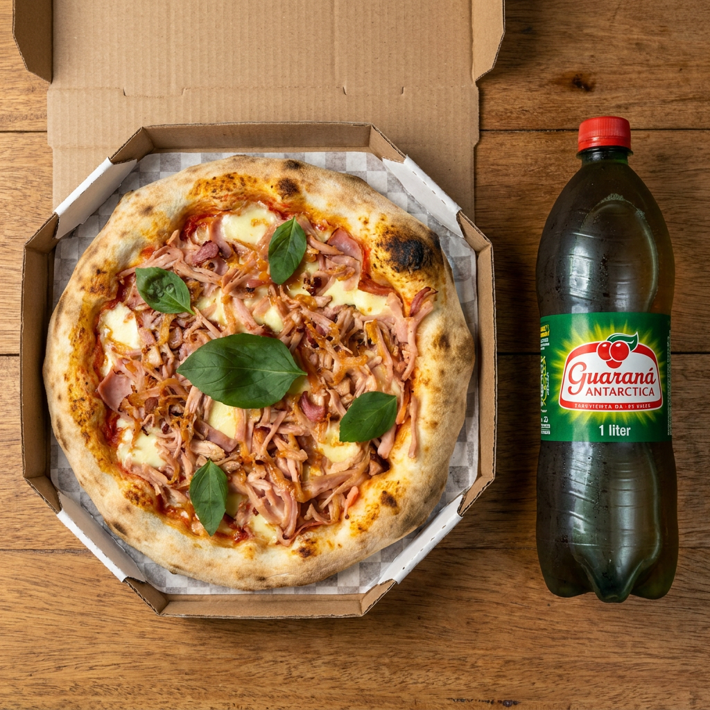 1 Pizza Pancetta 30cm + 1 Guaraná antártica 1l